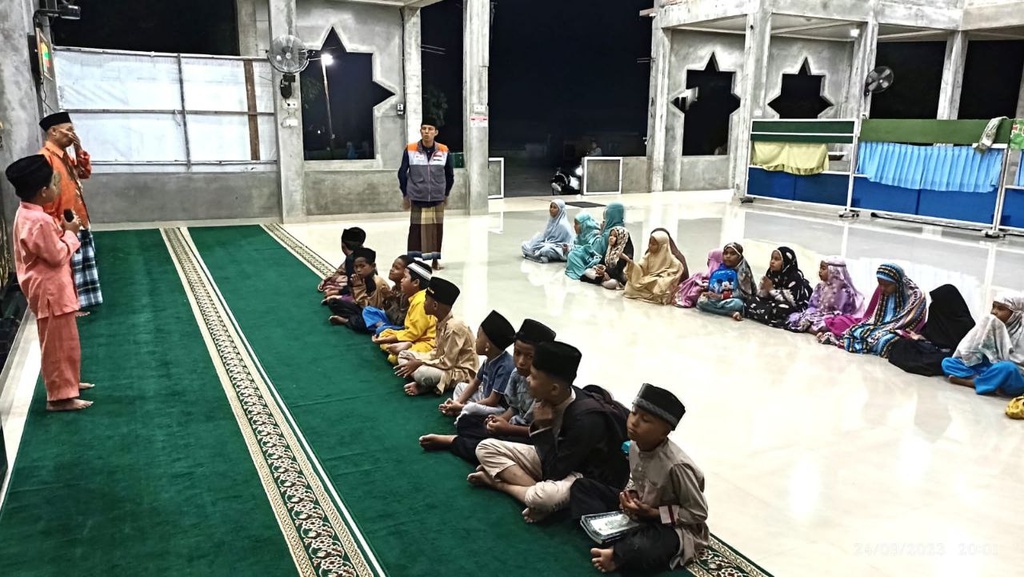 PENYALURAN INFAK ID UNTUK GURU NGAJI RUMAH QUR'AN NURUL HIKAH