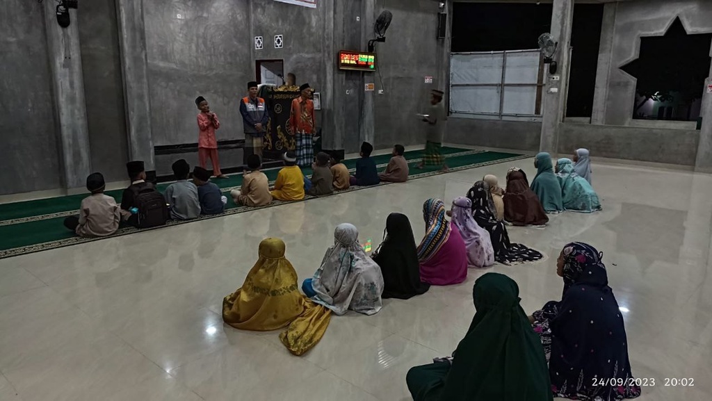 PENYALURAN INFAK ID UNTUK GURU NGAJI RUMAH QUR'AN NURUL HIKAH