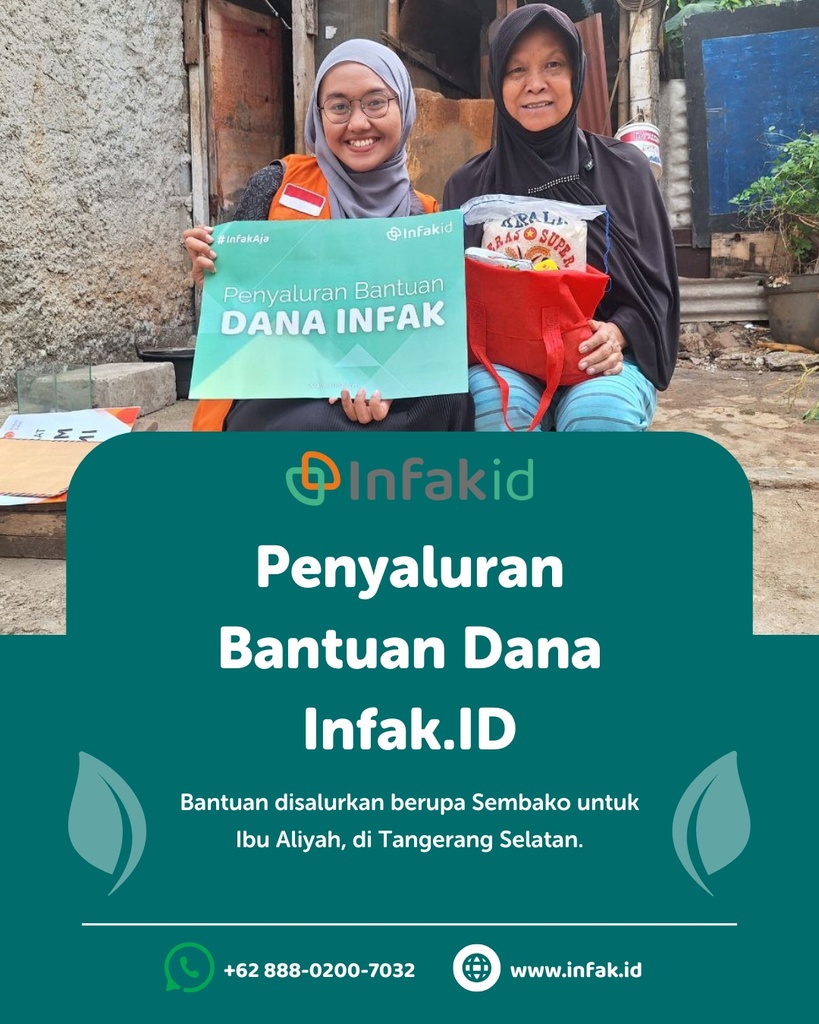 Sembako Untuk Ibu Aliyah
