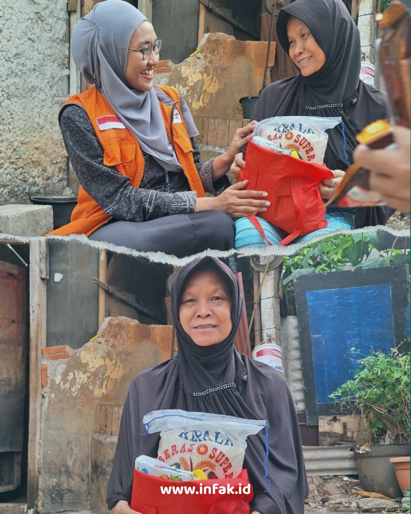 Sembako Untuk Ibu Aliyah