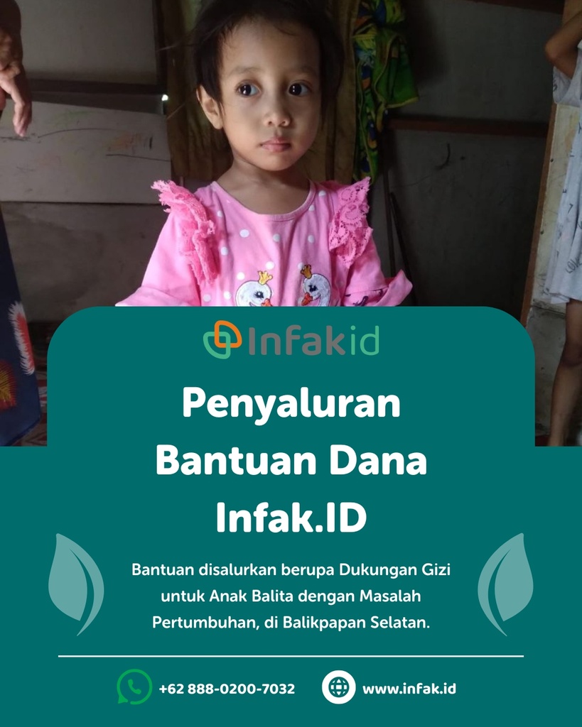 Dukungan Gizi Untuk Anak Balita Dengan Masalah Pertumbuhan