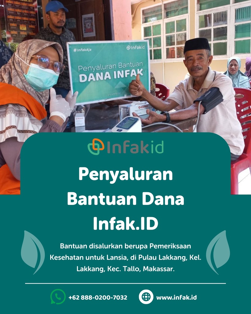 Pemeriksaan Kesehatan untuk Lansia di Pulau Lakkang