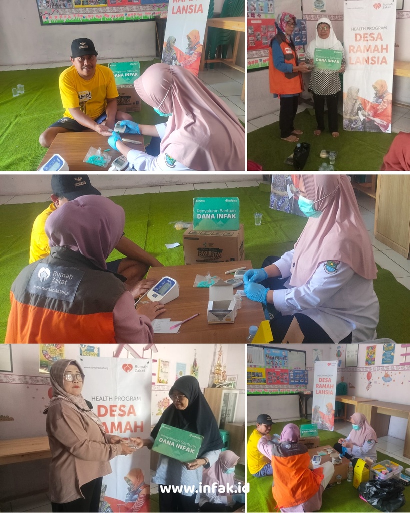 Kegiatan Ramah Lansia di Desa Lebakwangi