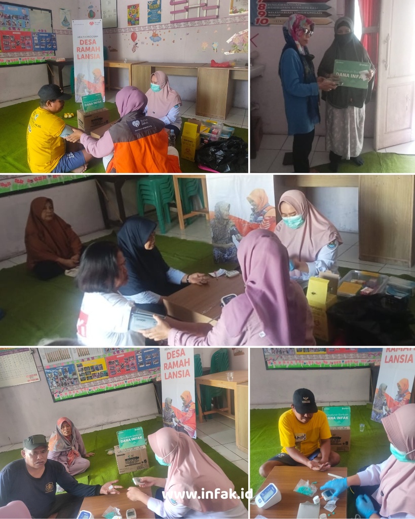 Kegiatan Ramah Lansia di Desa Lebakwangi