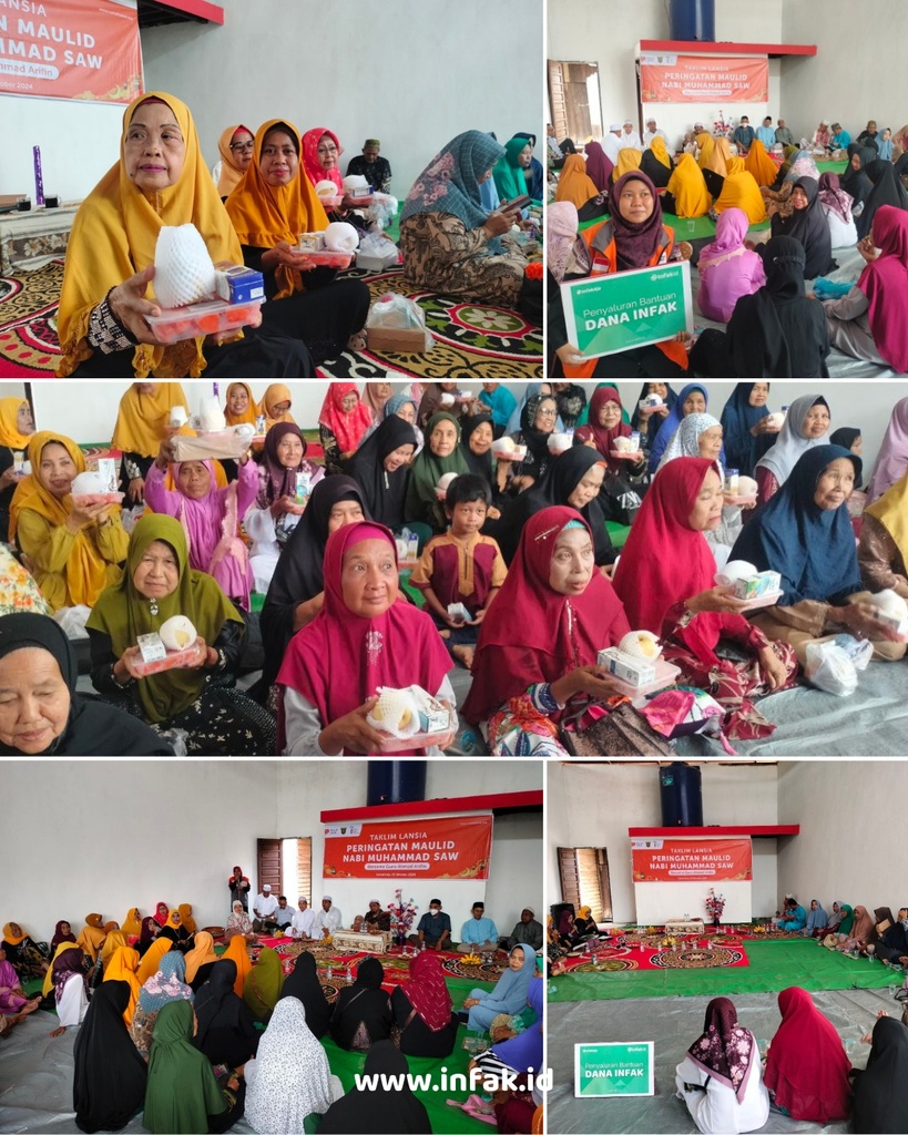 Kegiatan Taklim Maulid Nabi SAW