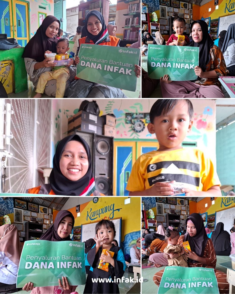 PMT Untuk Anak Anak Posyandu Bunda Punggur Kecil