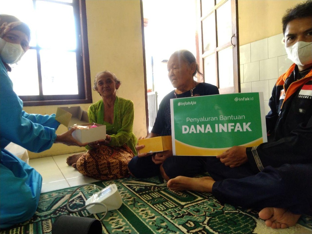 Kunjungan dan Pemberian Gizi Lansia