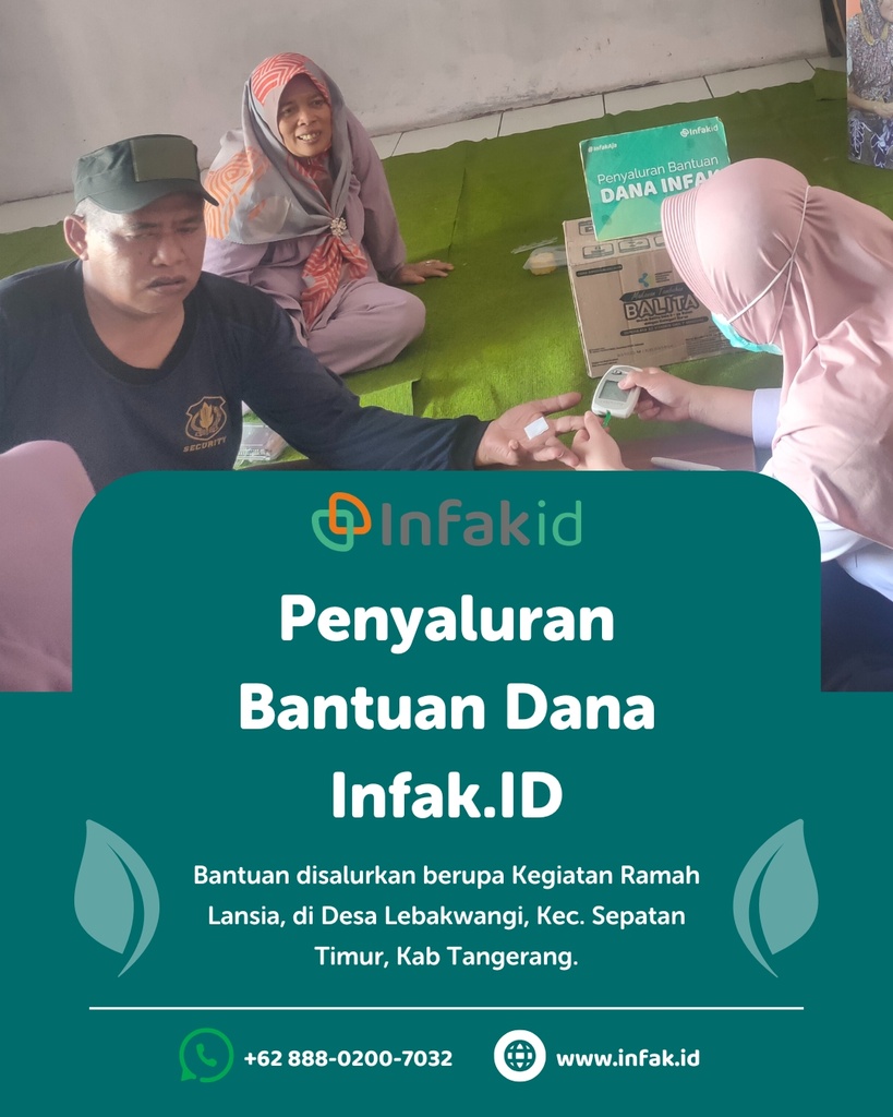 Kegiatan Ramah Lansia di Desa Lebakwangi