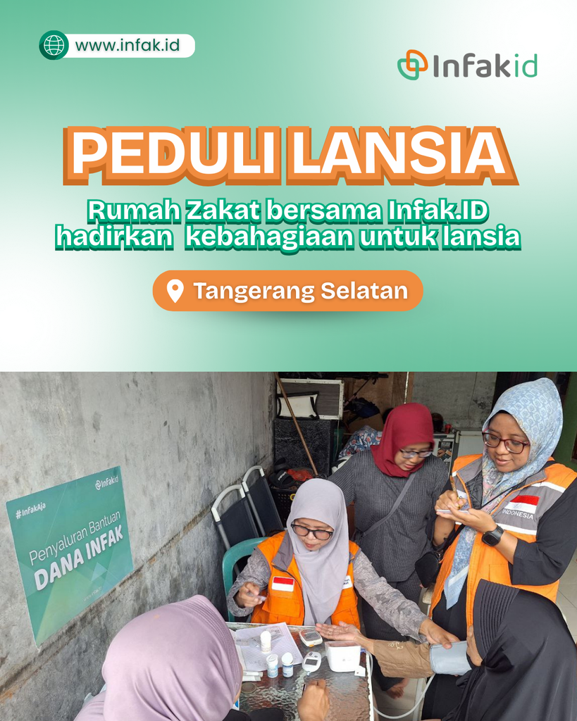 Hadirkan kebahagiaan untuk Lansia di Tanggerang Selatan