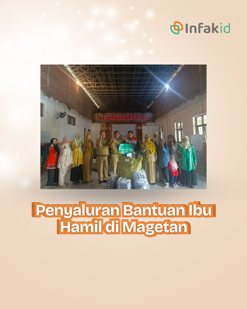 Penyaluran Bantuan Ibu Hamil di Magetan