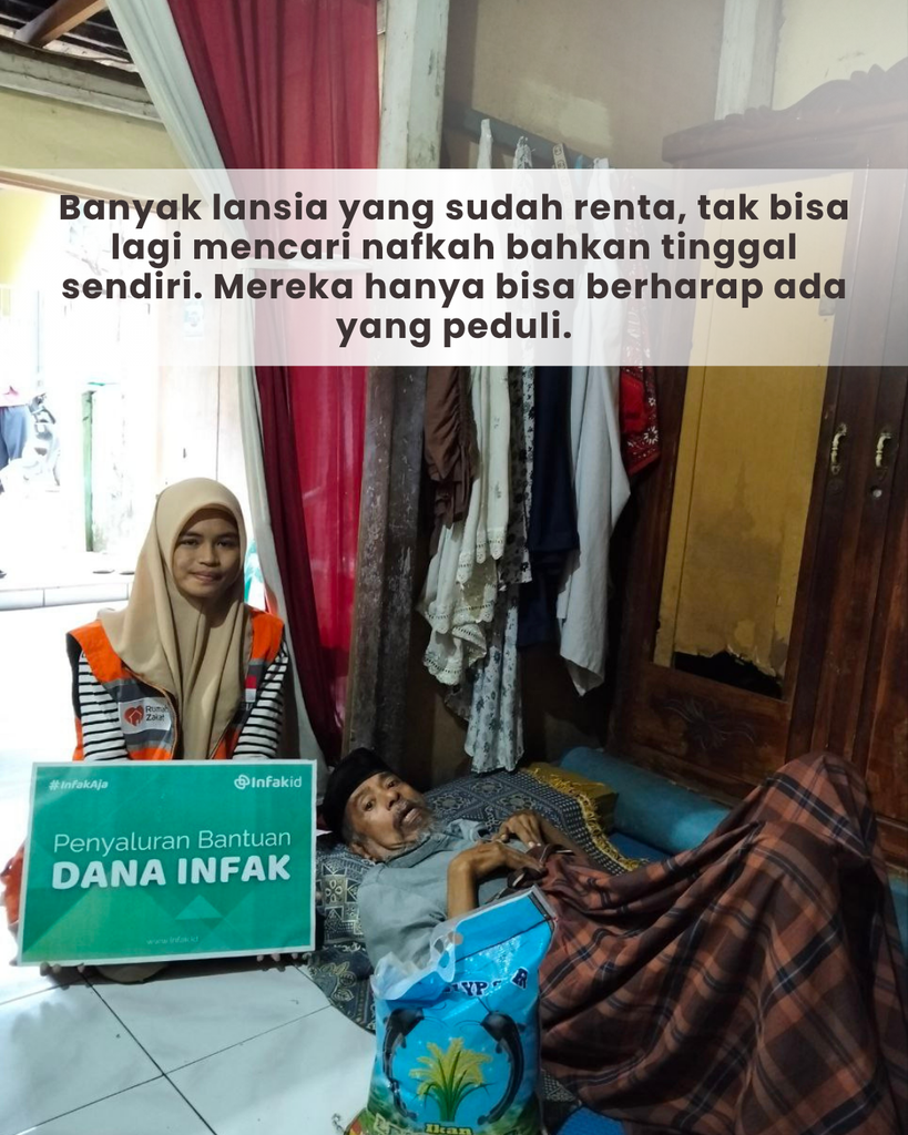 Infak Rutin Bisa Jadi Harapan Lansia di Makassar